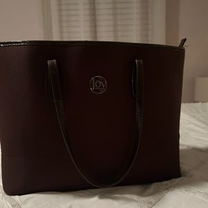 Joy Mangano Deep Purple Tote